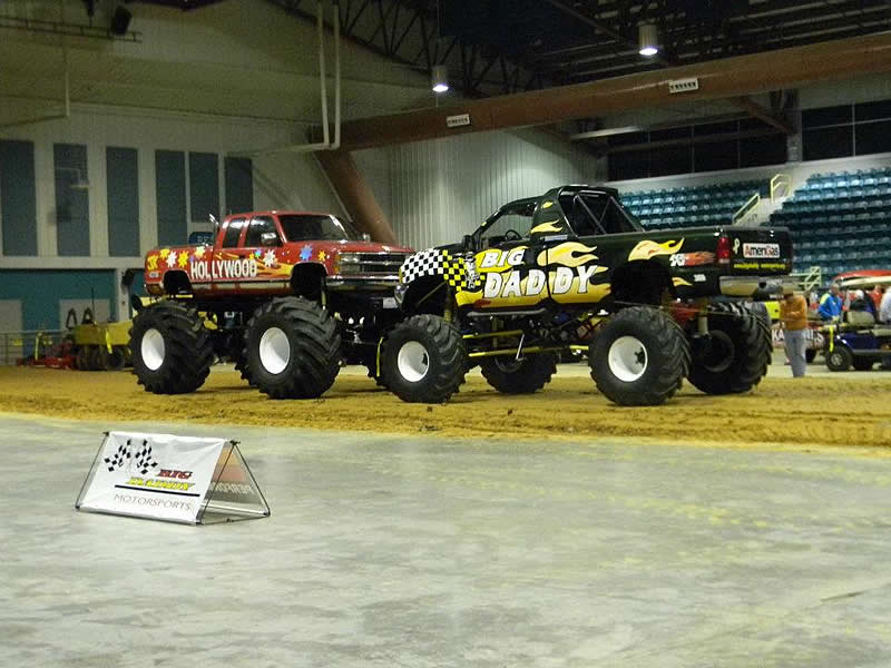 Photo of a Monster Truck Event at the Duplin County Event Center.