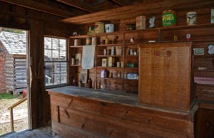 Photo of the General Store at the Cowan Museum.