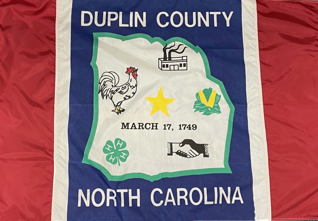 The Original Duplin County Flag.