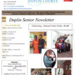 Duplin Senior Newsletter photo from September through October 2021.